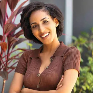 Portrait of designer Nadia Ibrahim.