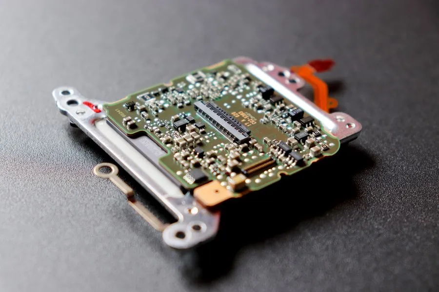Electronic circuitry illustrating the technology sector